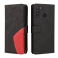 thumbnail image 1 of GANGXUN Flip Case for Samsung Galaxy A21 – Leather Wallet Cover with Card Slots, Kickstand & Color Stitching Protective Folio, 1 of 6