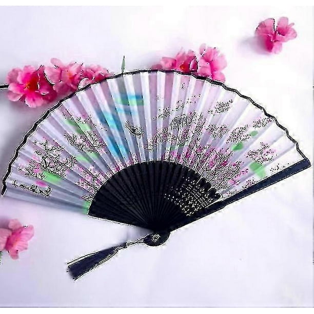 Ancient Folding Fan Handheld Mini Handheld Fan Folded Fan Decorative Folding Fan