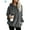 Dark Gray, variant on Deago Women's Oversized Fuzzy Casual Loose Sweatshirt Pullover Hoodies Long Sleeve Sweater with Pockets Outwear M-3XL