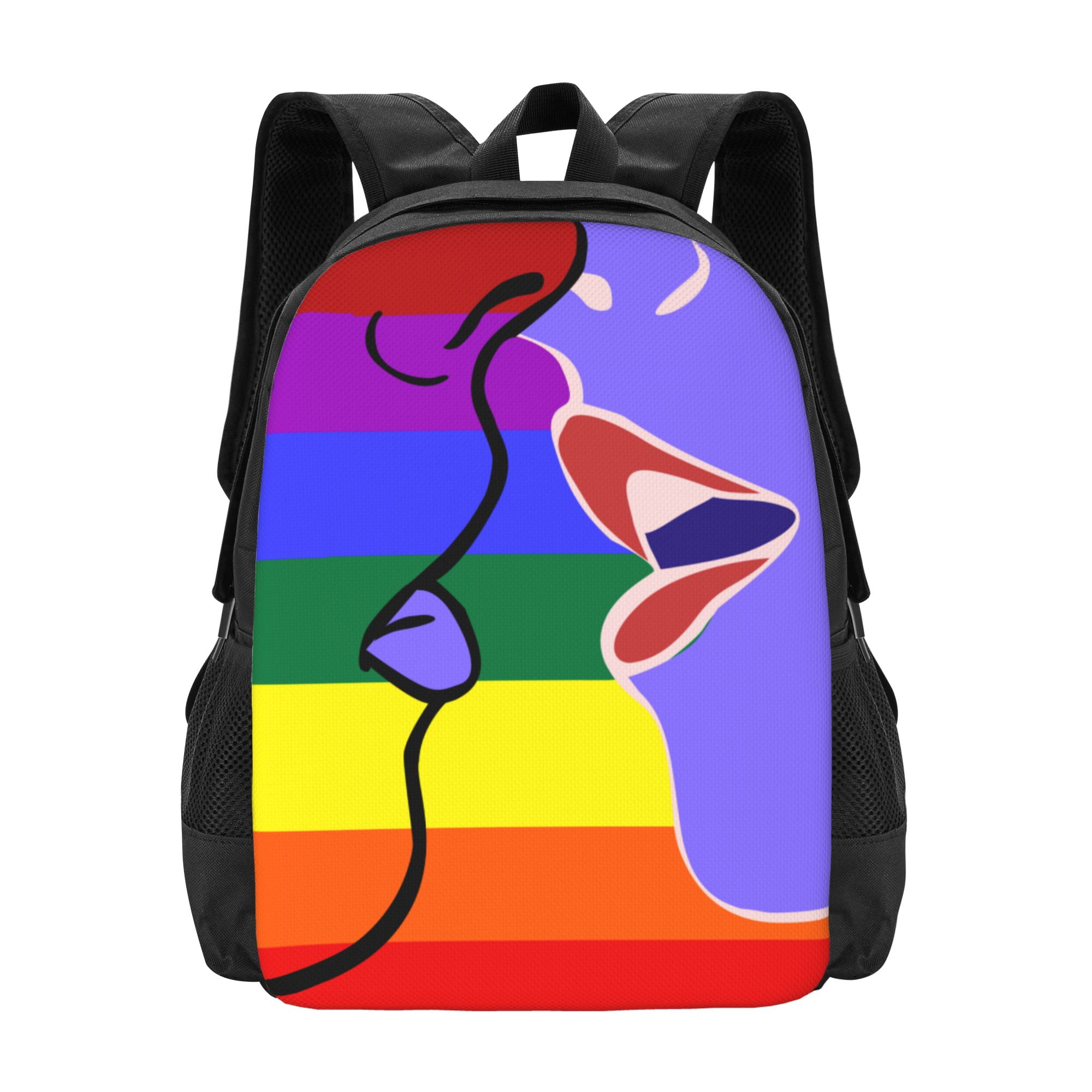 新品　レスポートサック　BACKPACK 　WATERCOLOR GARDEN Amazon.com: GAIGEO Watercolor Purple Floral Lady Backpack
