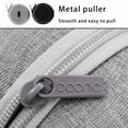 thumbnail image 2 of braveheart Earphone Multifunction Digital Storage Bags Shell Organizer Bag EVA Zipper Waterproof Case U Disk Pouch Headset Gray Gray, 2 of 6