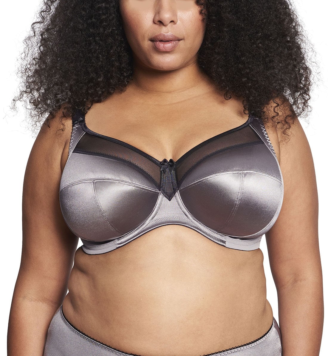 Goddess Keira Support Underwire Bra (6090),38G,Titanium - Titanium,38G 