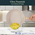 thumbnail image 5 of 11-Piece Premium Cookware Set | Elegant Stone-White with Wooden Handles, 5 of 8