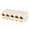 Beige, variant on NUZYZ 5Pcs LAN Ethernet Network RJ45 Splitter Plug Adapter Cable Extension Connector