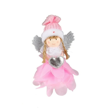 

MGStore Chritsmas Pendant Angel Girl Doll Adorable Multipurpose Hanging Christmas Tree Decoration for Party