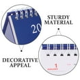 thumbnail image 3 of Milisten 2026 Monthly Desk Calendar Dark Blue Compact Foldable Flip Stand for Office, 3 of 8