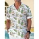 thumbnail image 2 of Camisas hawaianas de playa para hombre, ropa de calle informal para exteriores, de manga corta con solapa para uso diario, camisetas Y2K, ropa de gran tamaño para hombre 2024, 2 of 4