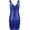 Silver/Lake Blue/Blue, variant on PrettyGuide Women's Sequin Cocktail Dress V Neck Bodycon Glitter Party Dress