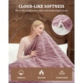 thumbnail image 2 of Eastvita Thick Tufted Sherpa Queen Heated Blanket with 10 Heating Levels/10 Time Settings/ETL Certified/Fast-Heating/84×90 Inches/Pink, 2 of 7