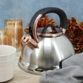 thumbnail image 6 of Mr. Coffee Flintshire 2.2 Quart Stainless Steel Whistling Tea Kettle in Silver, 6 of 6