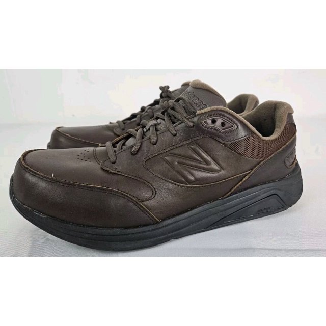 New Balance Brown Leather Walking Shoes Men's Size 12 - 4E Width Style# MW928v3