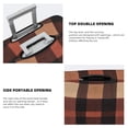 thumbnail image 6 of Multi-Size Suitcase Protective Cover Full Range Double Stitching Invisible Zipper For Travel Business Rosybrown Buffalo Plaid Check Tartan Scotland_2 Large, 6 of 8