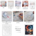 thumbnail image 3 of Paint By Numbers Kit for Adults Beginner - DIY Celestial Eclipse Over Mystic Spire Canvas Painting Kits for Adults, Frameless Paint By Number for Adults for Home Wall Decor 16x20 Inch, 3 of 7