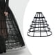 thumbnail image 5 of Falda de , enagua estilo , crinolina, falda interior, aros, pannier, enagua, 5 of 9