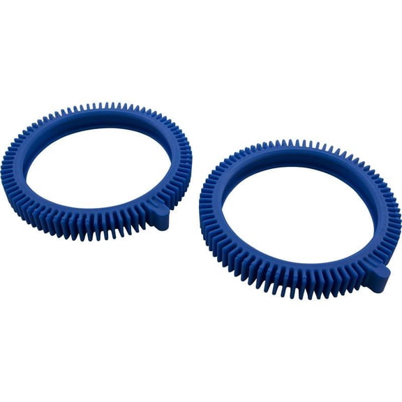 Poolvergnuegen Front Tire Kit - Tkr-2X and 4X (2 In A Kit, Blue) 896584000-075