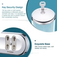 thumbnail image 5 of Manual Pressing Head Wall Mounted Soap Dispenser Shower Liquid Shampoo & Soap Dispenser with Translucent Container (500ml-Silver), 5 of 7