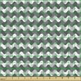 thumbnail image 2 of Ambesonne Vintage Fabric by the Yard Upholstery, Gradient Retro Lines, 1 Yard, Charcoal Grey, 2 of 5