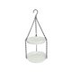 thumbnail image 2 of Comedero doble para pájaros, para colgar en exteriores | Bandeja de plástico con bebedero y comedero para agua y semillas | Decoración de jardín para atraer aves silvestres, 2 of 6