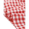 thumbnail image 5 of INSPIRE CHIC Check Plaid Dress for Women's Mock Neck Ruffled Sleeveless Dress, 5 of 5