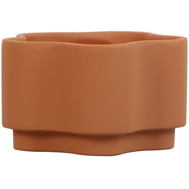 Mainstays 5in Gemeni Terra Planter, Terracotta