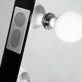 thumbnail image 4 of Impressions Vanity Hollywood Premiere Full Length Lighted Vanity Mirror with Dimmer Switch (Black), 4 of 6
