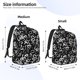 thumbnail image 2 of Balery Hand Drawn Snake Mochila Clásica Impresa Básica para Viaje, Mochila Escolar Resistente al Agua, Mochila de Lona con Correas Ajustables-Medium, 2 of 5