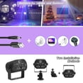 thumbnail image 2 of Luces de fiesta Qajok DJ Laser RGB LED Disco con mando a distancia, 2 of 6