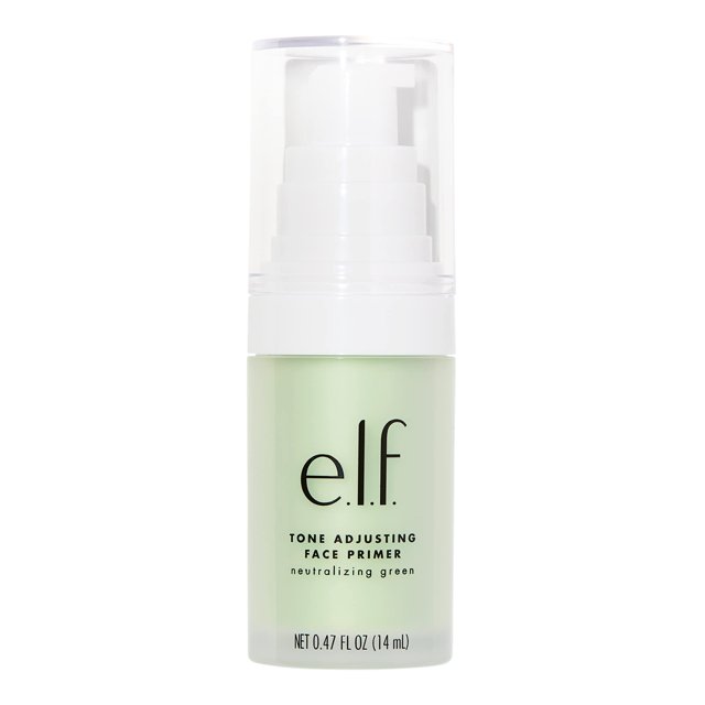 e.l.f. - Prebase facial Studio Mineral Infused, ajuste de tono verde, 0.47 onzas e.l.f. NA