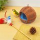 thumbnail image 4 of unbranded Casa Colgante Para Pájaros De Ratán Sintético Color Marrón Para Exterior Y Jardín, 4 of 7
