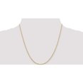 thumbnail image 3 of 14K Yellow Gold Jbsp's 1.3mm Diamond-Cut Rope Chain (20 X 1.3) Made In Peru 7058-20, 3 of 6