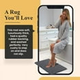 thumbnail image 5 of Mayshine Luxury Bathroom Mats, Super Soft Plush Shaggy Bathmat, Non-Slip, Sage Green, 20" x 32", 5 of 6