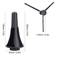 thumbnail image 2 of WEUVEB Wind Instrument Stand 1Set Professional Design Black Metal for Musicians, 2 of 6