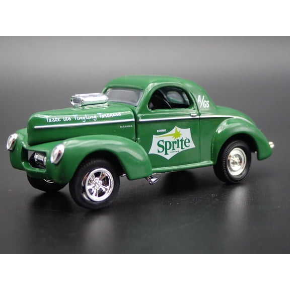 Open Box 1941 41 WILLYS COUPE GASSER SPRITE NHRA DRAG 1:64 SCALE DIECAST MODEL CAR