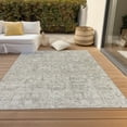 thumbnail image 6 of Addison Rugs Chantille Indoor/Outdoor Transitional Panel Taupe Washable Rectangle Rug, 8' x 10', 6 of 6