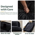 thumbnail image 6 of Oversize Human Dog Sofa Bed for Adult & Pets,Lazy Sofa with 5 Adjustable Position,Comfy Upholstered Loveseat with Pillows for Living Room Bedroom, 6 of 8