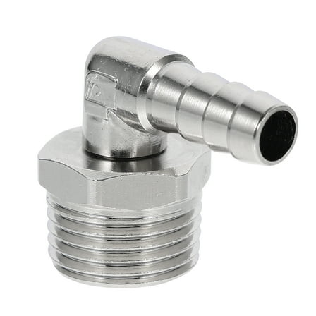 Air Hose Coupler Elbow Air Hose Connector 90 Degree Air Fitting (PL 8-1/2)
