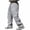 Gray, variant on yillto Mens Big and Tall Sweatpants Cargo Pants Straight Leg Casual Elastic Waist Sweatpant 1X-6X
