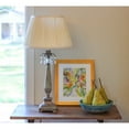 thumbnail image 4 of 16"W Taffeta Silk Fabric Slant Pencil Pleat Softback Lampshade in Beige, 4 of 4