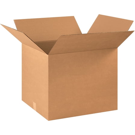 Box Partners Corrugated Boxes 22" x 18" x 18" Kraft 15/Bundle 221818