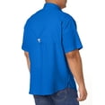 thumbnail image 2 of Camisa Columbia Tamiami II SS para hombre grande y alto, talla 4X, azul, 2 of 9