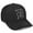 Black, variant on Premium Mid Profile Hat Semi Curved Visor Black Cap White Black Gothic Embroidered, B