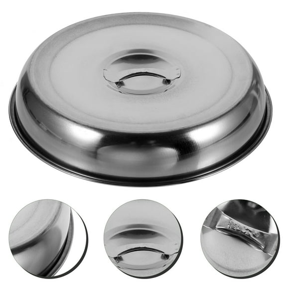 SEWCHICS Stainless Steel Basting Cover Indoor Dining 1Set 7.9In Round Dome