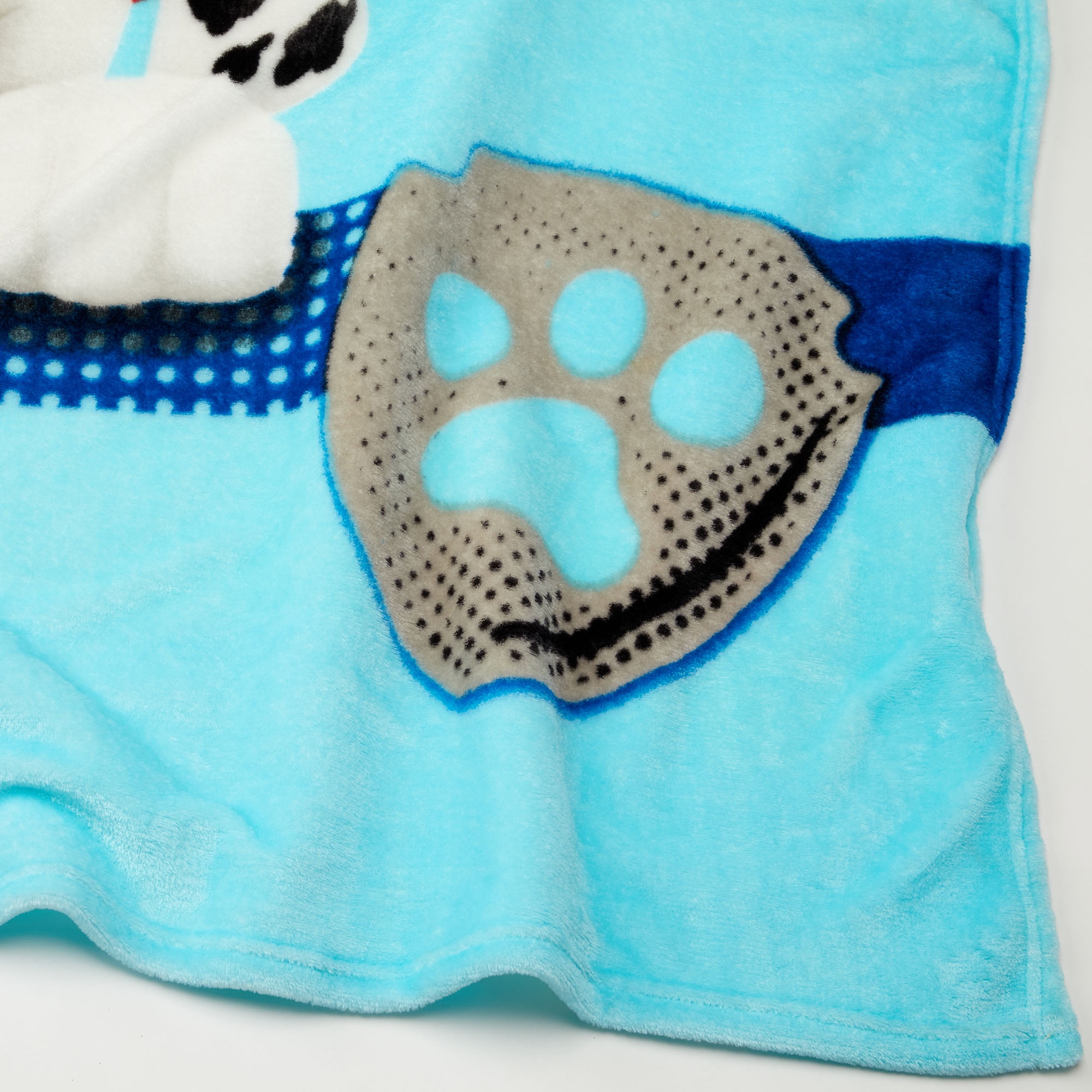 PAW Patrol Kids Blue Print Fleece Bed Blanket, Twin/Full
