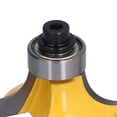 thumbnail image 3 of 4-Piece Woodworking Router Bit Set with 1/4" Shank for Smooth Edge Trimming - Ideal for DIY Projects on Plywood, Hardwood & Softwood (Includes Storage Boxes), 3 of 6