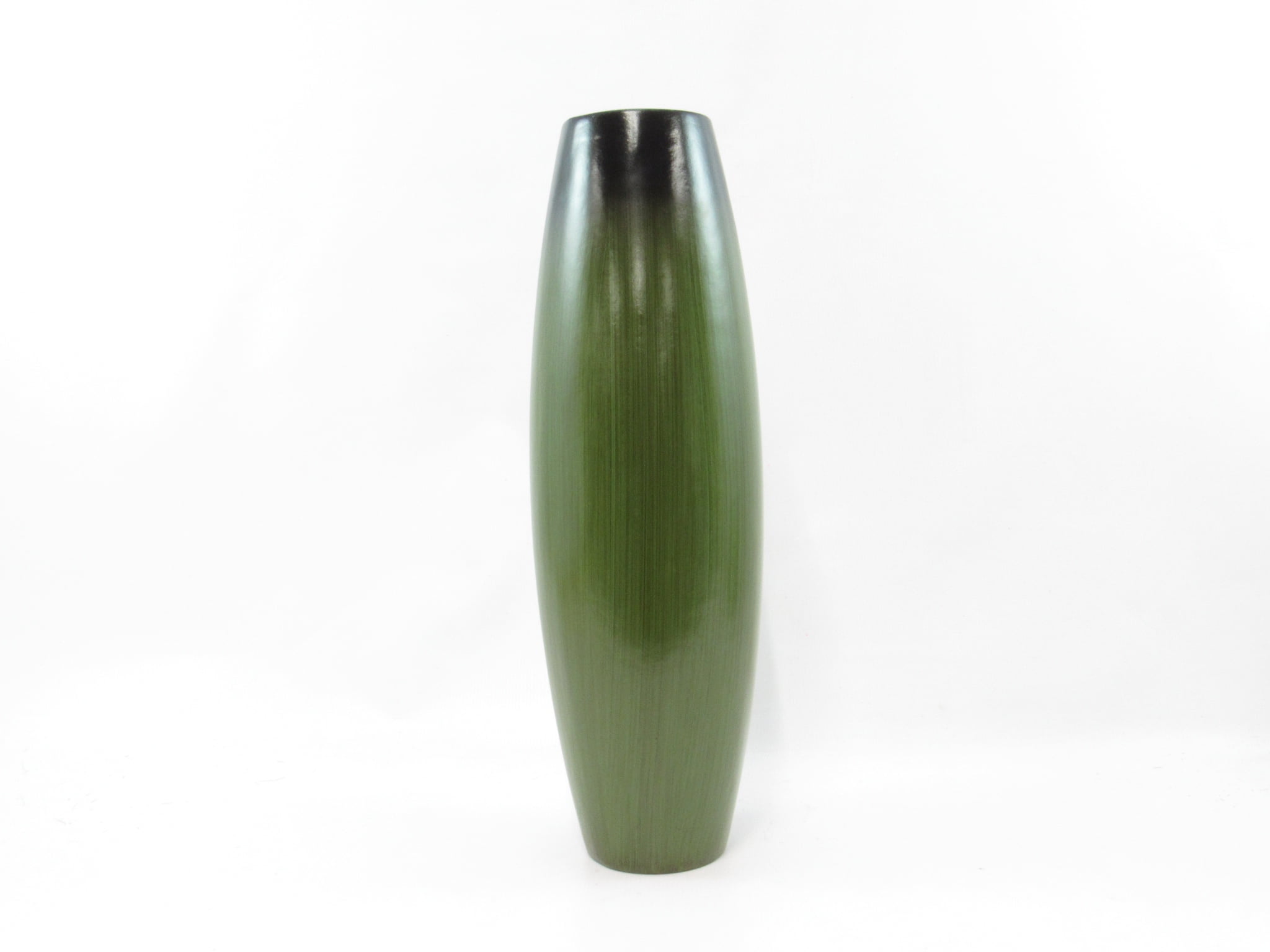 Home Decorative 15.5" Green Vase, 1 Each
