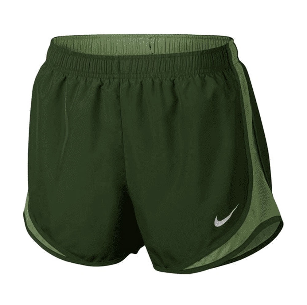 green nike shorts womens