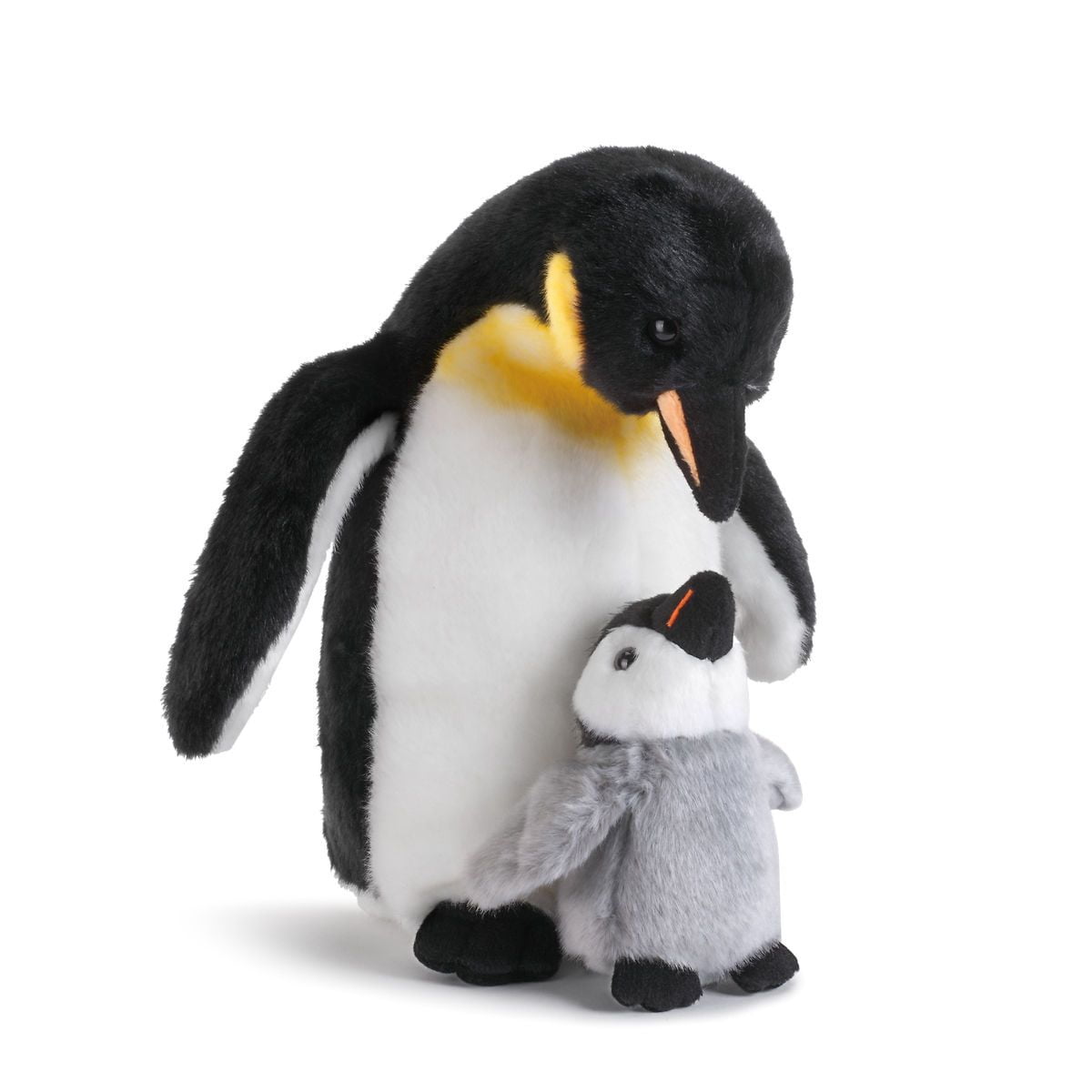 Penguin Father & Chick 13 inch - Stuffed Animal by Nat and Jules