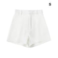 thumbnail image 3 of Sonducket Mujeres corto elegante verano primavera Casual moda reemplazo plisado fácil de combinar portátil niñas ropa Prendas para la parte inferior del cuerpo S Sonducket AP019276-03, 3 of 4