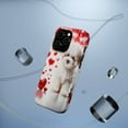 thumbnail image 5 of DistinctInk Tough Case for Apple iPhone 13 Pro MAX (6.7" Screen), Compatible with MagSafe Charging - Valentine's Day Bichon Frise Puppy, 5 of 6