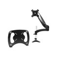 thumbnail image 2 of StarTech.com Desk Mount Laptop Arm - Full Motion Articulating Arm for Laptop or Single 34" Monitor - VESA Mount Laptop Tray Bracket - Ergonomic Adjustable Notebook Stand - Desk-Clamp (ARMUNONB1), 2 of 11